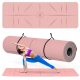  FITNESS MAT for YOGA exercises gymnastic TPE ANTI-SLIP thick CARRYING MAT