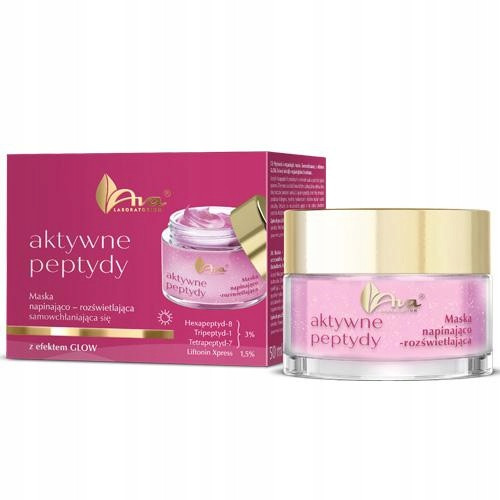  AVA Active Peptides Tightening and brightening mask glow effect 50 ml