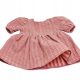  Miniland doll clothes 38 cm, Minikane 34, striped dress paprika