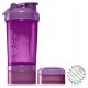  Blender Bottle ProStak Pro sports shaker + container color Plum 650 ml