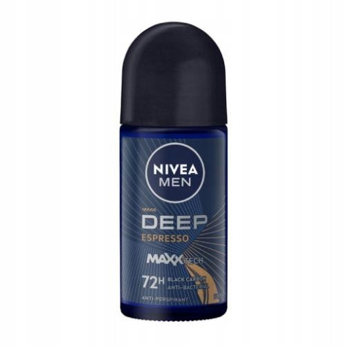  NIVEA men roll-on deodorant ROLL-ON DEEP Espresso Maxx Tech 72 H 50ML