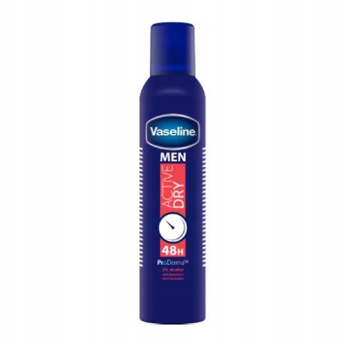  VASELINE ACTIVE DRY MEN PRO DERMA 48H MEN'S DEODORANT 250ml