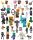  Minecraft Figures Set of 38 PCS