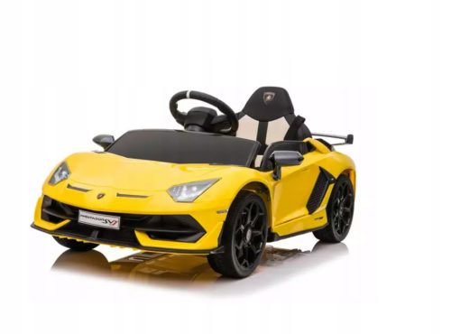  Lamborghini Licensed Battery-Powered Car for Kids Yellow