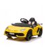  Lamborghini Licensed Battery-Powered Car for Kids Yellow