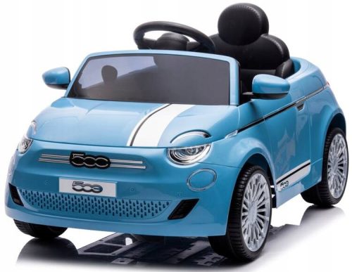  Battery-powered car FIAT 500 Electric Ride-on - light blue