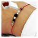  Happiness Bracelet LOVE Tourmaline Rose Quartz Ruby Handmade Gift