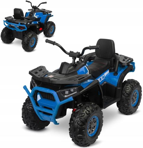  TERRA BATTERY POWERED VEHICLE QUAD POWERFUL 4X4 DRIVE BLUE REMOTE CONTROL