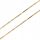  gold chain classic cube 1mm 585 14 carat 45