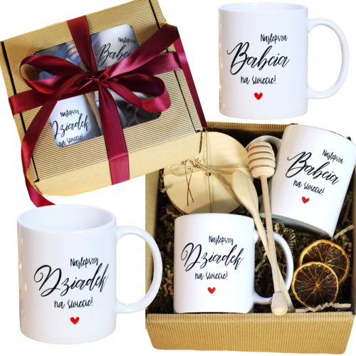  GIFT FOR GRANDPARENTS' DAY Holidays Grandparents' Day MUG SET