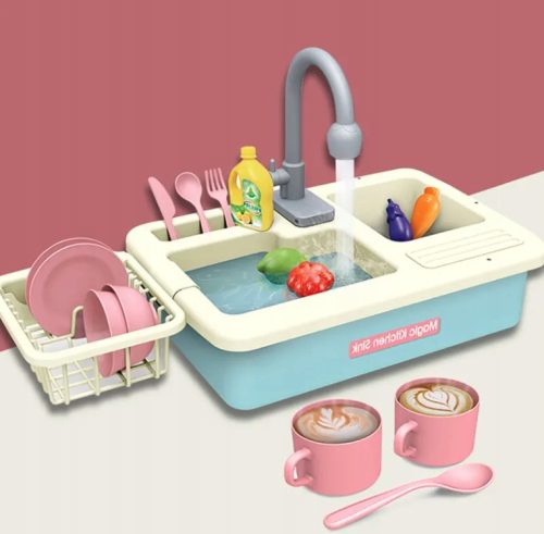  CHILDREN'S SINK CHILDREN'S SINK FOR WASHING DISHES WATER TOY