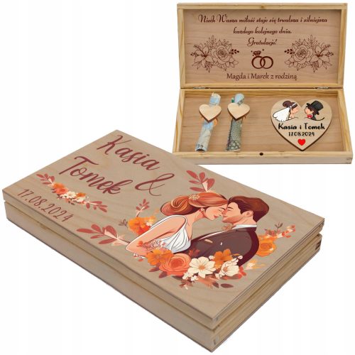  MONEY BOX WEDDING GIFT FOR THE BRIDE AND GROOM FOR THE WEDDING WEDDING