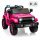  Jeep Battery Operated Car for Children Remote Control Pink