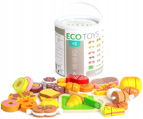  Wooden Food Cutter Ecotoys TL87115