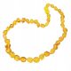  NECKLACE for children WITH AMBER for teething