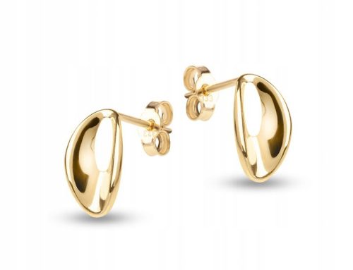  BEAUTIFUL ORIGINAL GOLD EARRINGS TEARDROP 14KT 585