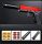  TOY GUN SOFT BULLETS REALISTIC GLOCK REPLICA RED BLACK