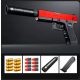  TOY GUN SOFT BULLETS REALISTIC GLOCK REPLICA RED BLACK