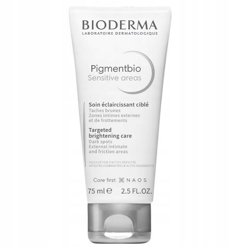 Bioderma Pigmentbio Sensitive Areas Brightening Cream for Intimate Zones, 75 ml