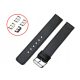  22mm Black XXL Calfskin Watch Strap