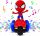  Spiderman Interactive Dancing Car Toy with Lights and Music