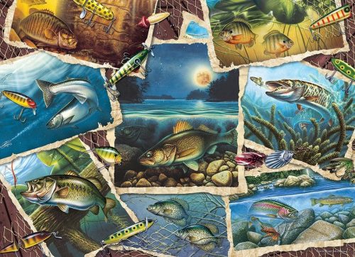  COBBLE HILL Puzzle Fish Pictures 1000 Pieces