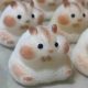  Handmade Taba Squishy Hamster Silicone Squeeze Toy