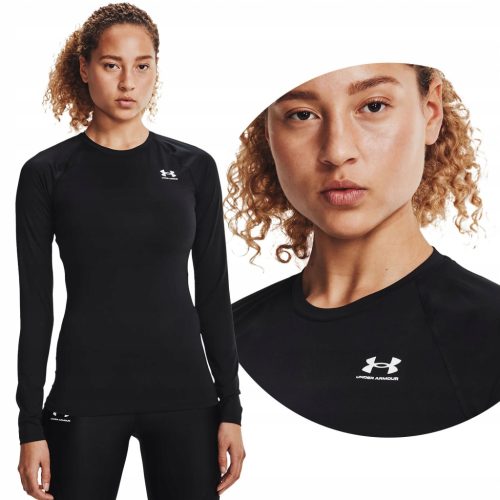  WOMEN'S UNDER ARMOUR LONGSLEEVE THERMOACTIVE SPORTS T-SHIRT 1365459-001