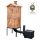  WOODEN SMOKEHOUSE 175 THE LARGEST FIREPLACE THE LATEST MODEL GARDEN 5072