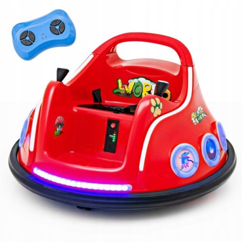  Electric car 360° red RIDE ON FOR CHILDREN WITH REMOTE CONTROL