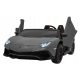  Lamborghini Aventador SV Battery Operated Ride-On for 2 Kids Gray Engine