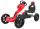  Grand Ride Pedal Gokart for Kids 3+ Red + EVA Wheels + Adjustable f