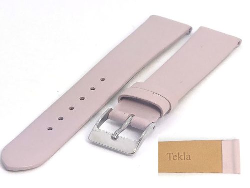  Tekla T-047.18 smooth leather watch strap 12 mm