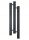  Decorative vertical bathroom heater SEKWANA115/32 black with hangers