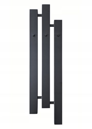  Decorative vertical bathroom heater SEKWANA115/32 black with hangers