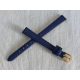  WOMEN'S WATCH STRAP 10 mm NAVY BLUE, GENUINE LEATHER, JORDAN KERR