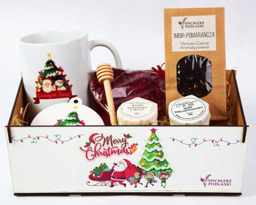  Set Holiday Gift St. Nicholas Mug Tea Honey Mom Dad Grandma Grandpa