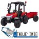  VEHICLE TRACTOR BLAST WITH TRAILER 2X200W BATTERY EVA LEATHER MP3