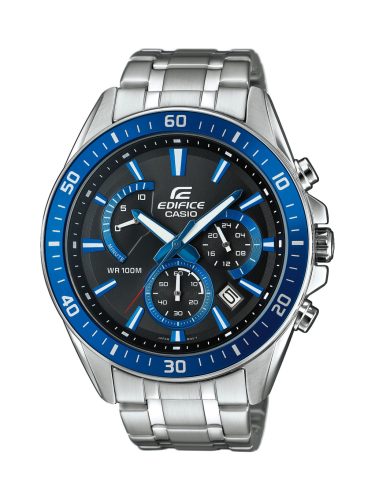  CASIO EDIFICE EFR-552D-1A2VUEF MEN'S WATCH CHRONO STEEL BLUE +BOX 47mm