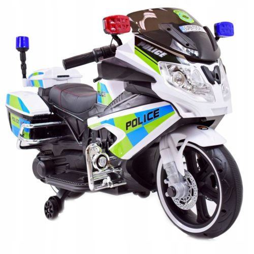  SUPER-TOYS Motorbike White, Blue, Green up to 70 kg