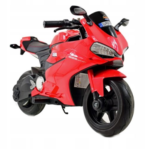  SUPER-TOYS Red Motorbike