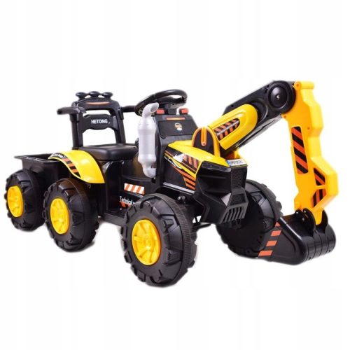  TRACTOR, BATTERY-POWERED EXCAVATOR + TRAILER, /HT9158