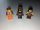  3 lego minifigures - tlm160 tlm170 abe emmet sharkira DESCRIPTION!