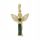  GOLDEN ANGEL PENDANT WITH MALACHITE