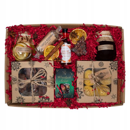  Saint Nicholas Day gift Christmas tea chocolate gingerbread syrup Christmas Eve box