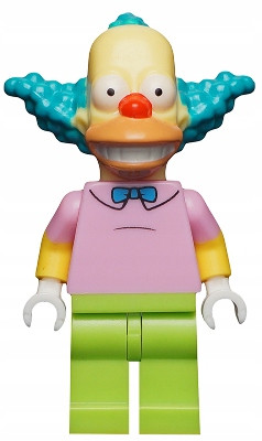  Lego The Simpsons sim014 Krusty the Clown FIGURE U