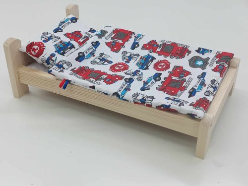  DOLL BED. COTTON BEDDING