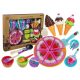  COLORFUL SWEETS SET ICE CREAM COOKIES DESSERTS ACCESSORIES