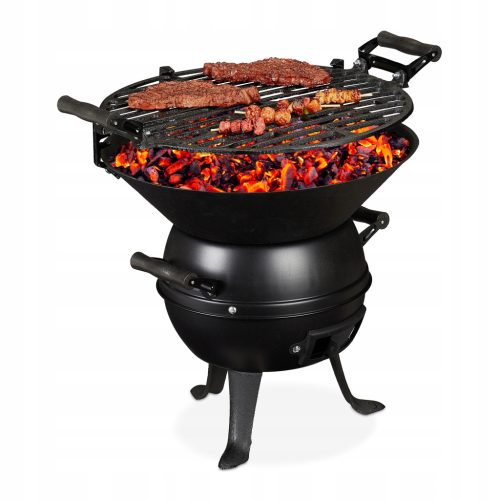  Relaxdays charcoal grill 35 x 35 cm
