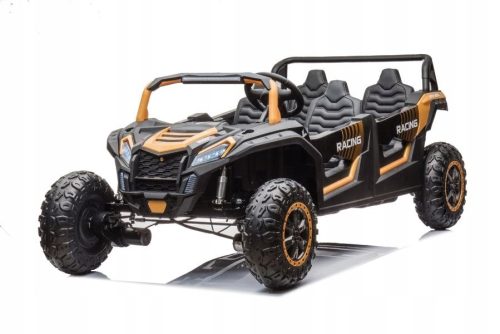  LARGE BATTERY CAR OFF-ROAD BUGGY A033 FOR 4 CHILDREN 4X150W 2X24V LEATHER